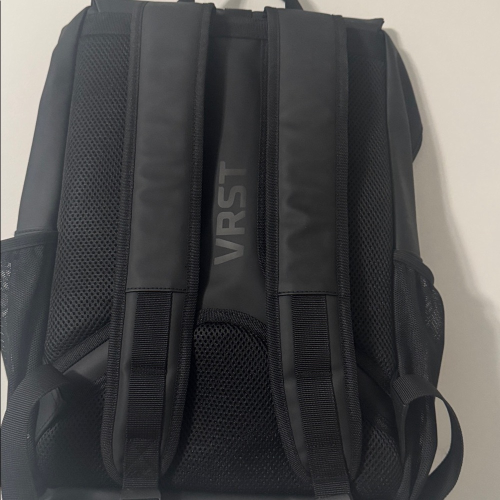 Vrst Black Polyester Backpack - image 3